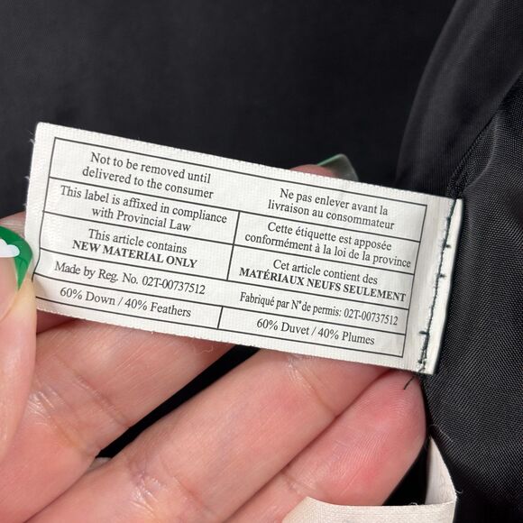 J. Crew Men Down Filled Puffer Vest Full Zip Pockets Gorpcore Preppy Gray Medium - Picture 9 of 9